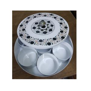 Récipient à épices à sept compartiments de haute qualité boîte Masala en laiton pur accessoire de cuisine en métal à usage quotidien directement fourni - Product Image 3