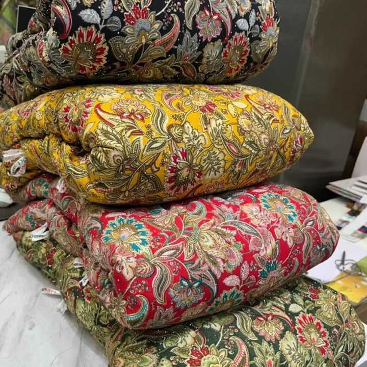 Raghuveer Creation's Premium 45S*45S Boho Floral Rayon Textiles Woven Printed Ready-to-Ship Stock Fabrics for Girls' Lining