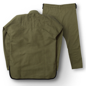 Ensembles de Kimono de Jiu-Jitsu BJJ pour Hommes 100% Coton Veste à Manches Longues Pantalon Uniforme d'Entraînement Léger Séchage Rapide Respirant - Product Image 2