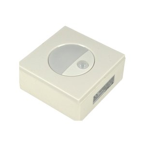 LED faretto con sensore di movimento 3W bianco quadrato neutro 86x86 scatola di montaggio a parete inclusa SKU-5570 - Product Image 2
