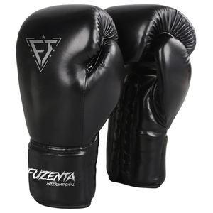 Gants de boxe légers en cuir de qualité supérieure à lacets pour la compétition et le combat – Vente en gros, personnalisables, les meilleurs gants primés - Product Image 3