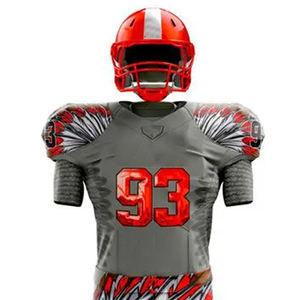 Ropa de equipo de fútbol americano Premium, camisetas de diseño personalizado, característica transpirable de manga corta, fabricante de proveedores a granel al por mayor - Product Image 5