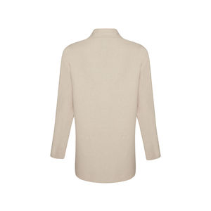 Veste en lin Stone Relaxed Fit pour le printemps, respirante - Product Image 3