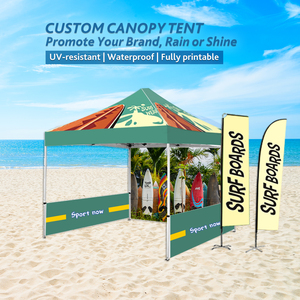 Tùy chỉnh in quảng cáo gấp tổ chức sự kiện Pop Up canopy Lều Heavy Duty quảng cáo hiển thị marquee gazebo triển lãm thương mại Tán lều - Product Image 1