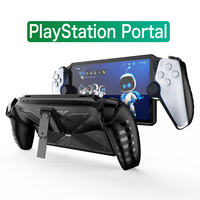 Étui de Protection en TPU pour Console PS5 avec Support, Coque de Jeu