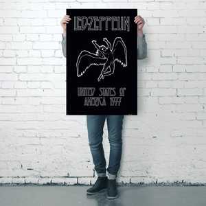 Póster de lienzo de Led Zeppelin Icarus para decoración de pared - Product Image 4