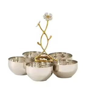 Tazón de Servir Premium con Interior Esmaltado, Colección de Vajilla para la Mesa de la Cocina Familiar, Adorno - Product Image 5