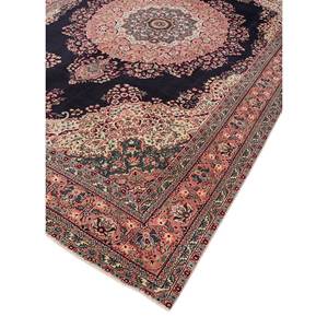 Alfombra de Lana Azul Anudada a Mano Aalam Pae-5015, Rectangular de 9x12, con Patrón de Medallón, para Decoración de Sala de Estar o Uso en Pasillos - Product Image 2