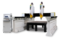 Routeur CNC 2515T-1D pour la gravure sur marbre et granit, machine à 3 axes
