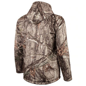 Veste de chasse en laine camouflage de qualité supérieure pour hommes, imperméable pour la chasse en plein air en hiver, avec capuche. - Product Image 6