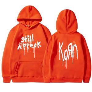 Suéter con capucha de lana de algodón 100% Unisex, ropa de calle para hombres y mujeres, sudaderas con capucha impermeables antiretráctiles de talla grande - Product Image 1