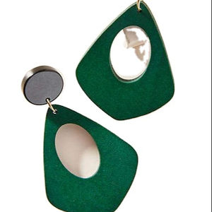 Good Quality Handicraft Wood <b>Handmade</b> <b>Earring</b> Set <b>Earrings</b> Fashion New Custom Color <b>Earring</b> Set Necklace Fashion Jewelry - Product Image 1