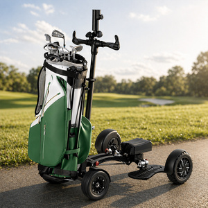 Chariot de golf électrique à 4 roues Eswing ES-1388 Pro avec cadre en aluminium pour utilisation sur le parcours - Product Image 1