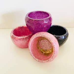 Bol de service artisanal en résine de haute qualité, style bohème, pour fêtes, sûr pour les aliments, conteneur de rangement de cuisine, bol à fruits durable, saladier - Product Image 1