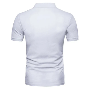 Vente en gros – Nouveauté : T-shirts et hauts d'été en coton tricoté 100 % pour hommes, à manches courtes, infroissables, unis, personnalisables, style actuel - Product Image 2