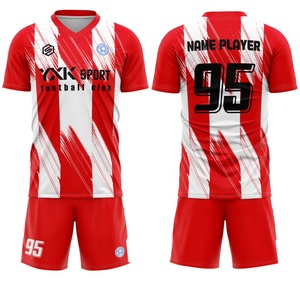 Maillot de football rétro unisexe grande taille personnalisé, respirant, séchage rapide, protection UPF 50, impression par sublimation – En promotion - Product Image 2