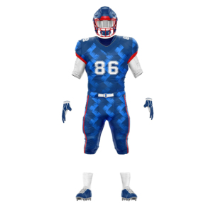 Uniformes de fútbol americano personalizados de la mejor calidad para adultos Conjuntos cómodos OEM Ropa deportiva de equipo personalizada - Product Image 3