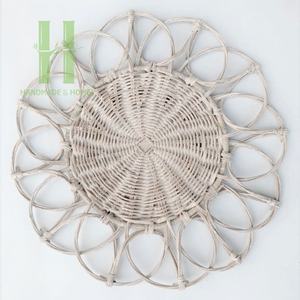 Conjunto de decoración colgante de pared para habitación de bebé, juego de mimbre, Luna, estrella, cielo nocturno, variedad de tamaños, OEM, tejido a mano de Vietnam, gran oferta - Product Image 5