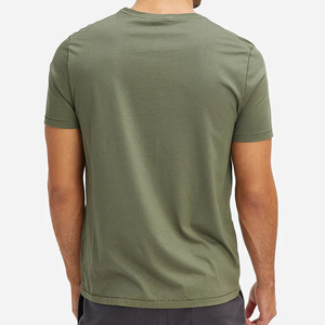 เสื้อยืดผ้าไมโครไฟเบอร์สำหรับผู้ชายเสื้อยืดผ้าคอตตอน100% ลายพิมพ์ DTG - Product Image 4