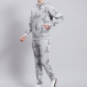 Survêtements à capuche pour hommes de haute qualité personnalisables Respirant Séchage rapide Imprimé en polaire 100% coton Hiver Uni - Product Image 2