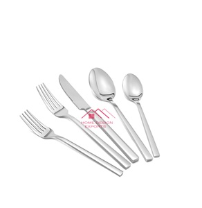 Ensemble d'argenterie en acier inoxydable de haute qualité ensembles de couverts portables ensemble de couverts de mariage pour vaisselle réutilisable - Product Image 6