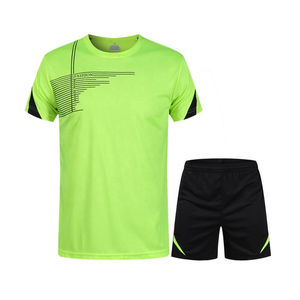 Vêtements de sport pour hommes en gros, uniforme de tennis, logo personnalisé unique, 100% polyester, uniforme de tennis - Product Image 1