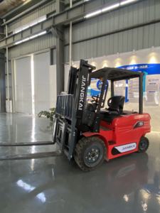 מכירה ישירה ממפעל בסין, מלגזה חשמלית 4 מטר גובה הרמה, 3 טון/3.5 טון, למחסן - Product Image 4