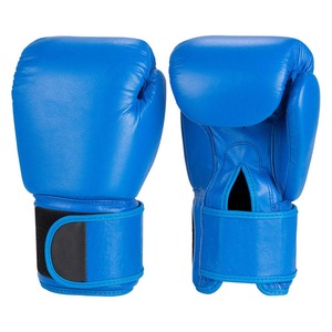 Gants de boxe personnalisés de haute qualité Gants de boxe personnalisés avec crochet et boucle Vente en gros de gants de boxe personnalisés en cuir - Product Image 1
