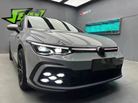 Nouveau pare-chocs avant pour VW Golf 8 2020-2024 |   Style GTI, fixation par boulons, plastique+ABS |   Ajustement de style OEM |   Kit carrosserie compatible