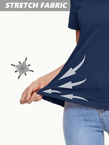 Camisetas de compresión de manga larga deportivas para mujer, Camisetas estampadas para gimnasio y fitness para yoga al aire libre y correr, camisetas sin costuras - Product Image 5