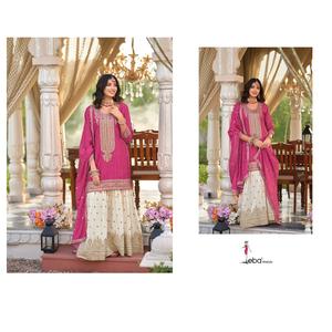 ชุดสูทออกกำลังทำจากผ้าไหมที่มีคุณภาพระดับพรีเมียมพร้อมงานปักและผ้านุ่ม - Product Image 4