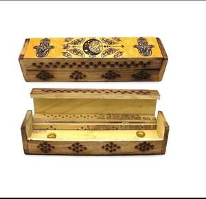 Exclusive Quality Silver <b>Bakhoor</b> Burner With Wood Handle Best Design Medium Size <b>Oud</b> Burner From India - Product Image 2