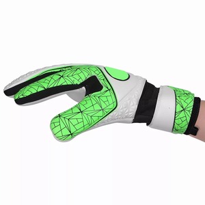 Gants de gardien de but de football respirants à doigts complets professionnels gants de football blancs en latex pour gants de gardien de but - Product Image 3