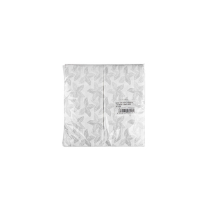 Tovaglioli Grigio 40x40cm con Stampa Foglie, Piegati 1/8, Morbidi e Asciutti, 480 Pezzi, B2B - Product Image 3