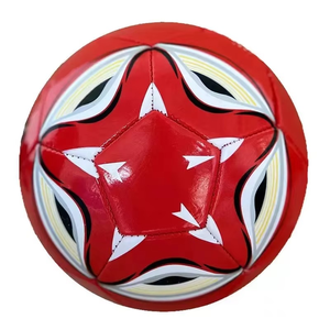 Venta al por mayor ligero profesional partido balón de fútbol PVC/PU entrenamiento logotipo personalización tamaño oficial - Product Image 5