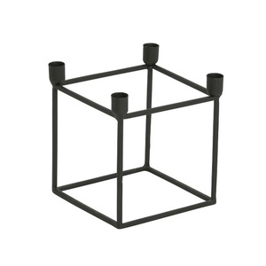 Luxury New Design Vintage <b>Set</b> of 3 Metal Brass Antique <b>Candle</b> Holders Table Top Iron Casting Tapered <b>Candle</b> Stands for <b>Christmas</b> - Product Image 3