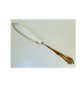 Couteaux à beurre artisanat tige d'arbre en métal poignée designer couteau à beurre en acier inoxydable pour les fêtes de mariage utilisé - Product Image 2