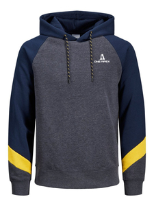 Ensemble 2 pièces de survêtements pour hommes avec logo personnalisé et fermeture éclair pulls à capuche ensembles de jogging en polaire pour hommes vêtements de sport de gymnastique tenues d'entraînement - Product Image 5