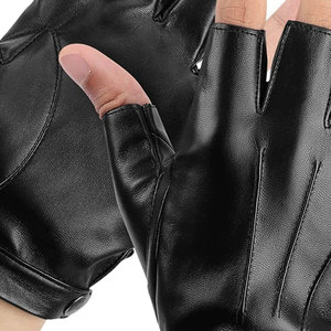 Gants de conduite sportive personnalisés de haute qualité Gants en cuir aux longs doigts avec les dernières conceptions pour l'hiver pour la vente en gros dans la salle de sport - Product Image 5