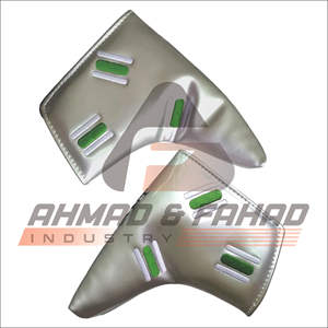 OEM personalizado de fábrica de cuero PU Golf Driver Headcover bordado de impresión personalizable Golf Club Head Covers - Product Image 2