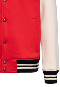 Vestes Letterman High Street Varsity personnalisées pour hommes, bombardier de baseball d'hiver chaud, manches en cuir, chenille brodée sur le devant XS 6XL - Product Image 3