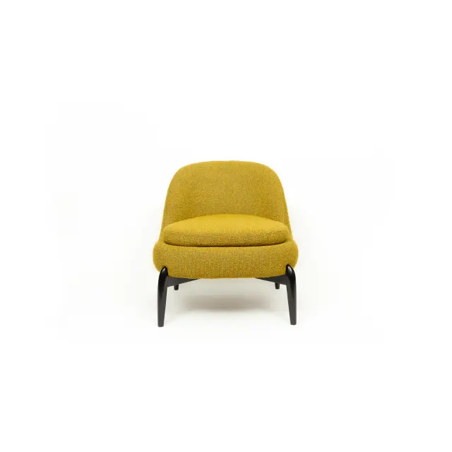 Pera koltuk Metal bacaklar ahşap çerçeve Modern şık tasarım değiştirilebilir boyutu ve değiştirilebilir kumaş rengi