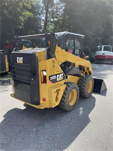 Asequible Caterpillar 242D Ruedas Skid Steer Certificación CE EPA Totalmente hidráulico Listo para enviar Cargador Skid Steer - Product Image 6