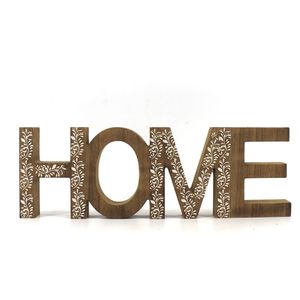 Letras del Alfabeto Navideñas de Madera Modernas para Decoración Navideña Rústica y Moderna y Estilo Invernal Creativo - Product Image 1