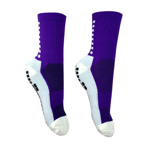 Calcetines deportivos con agarre transpirable, el mejor diseño, Calcetines antideslizantes con agarre de fútbol, calcetines de fútbol atléticos de secado rápido, venta al por mayor, OEM personalizado - Product Image 5