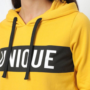 New Hot Selling Blank Oversized Hoodie <b>For</b> <b>Women</b> 100% Cotton Material Breathable Heavy <b>weight</b> Custom Logo Winter Wear - Product Image 3