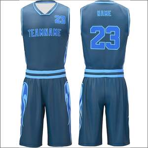 Uniformes de Baloncesto Unisex Personalizados de Alta Calidad 2024, Ropa Deportiva Clásica con Cuello en V, Tallas Grandes, Transpirable y Antibacteriana - Product Image 3