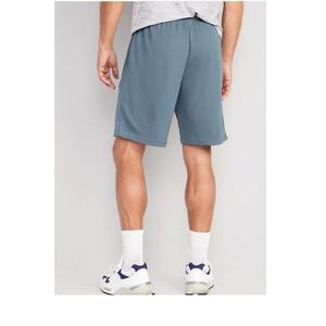 Short de jogging décontracté de haute qualité pour hommes, grande taille, en toile écologique, respirant, taille élastique, teint uni - Product Image 6