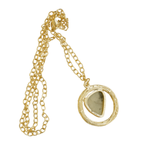 Collier Pendentif Minimaliste Finition Antique Fait Main Bijoux Unisexe Tendance Prêt à Expédier Vente en Gros - Product Image 3