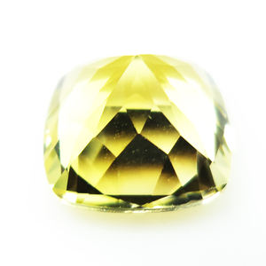 อัญมณีทรงหลวมรูปทรงเบาะที่สวยงามคุณภาพดี100% อัญมณีควอตซ์ทรงหลวมจากมะนาวธรรมชาติ - Product Image 5